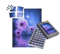 puzzleYOU : Smart Sorted® | Puzzle Photo 1000 pièces « Rayons de lumière et Papillon »