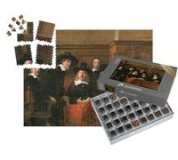 puzzleYOU : Smart Sorted® | Puzzle Photo 1000 pièces « Rembrandt - Les Syndics »
