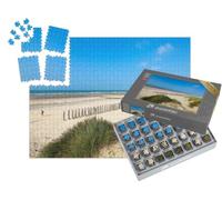 puzzleYOU : Smart Sorted® | Puzzle Photo 1000 pièces « Réserve Naturelle du Platier d'Oye, Entre Calais et Dunkerque, Hauts-de-France »