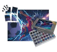 puzzleYOU : Smart Sorted® | Puzzle Photo 1000 pièces « Rêves de Football dans Le Cosmos »