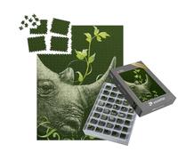 puzzleYOU : Smart Sorted® | Puzzle Photo 1000 pièces « Rhinocéros »