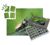 puzzleYOU : Smart Sorted® | Puzzle Photo 1000 pièces « Rhinocéros à Cinq Cornes, également connu sous Le nom de scarabée d'Hercule »