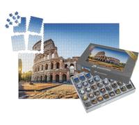 puzzleYOU : Smart Sorted® | Puzzle Photo 1000 pièces « Rome : Le Colisée au Lever du Soleil »