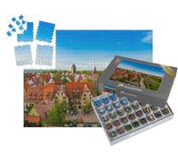 puzzleYOU : Smart Sorted® | Puzzle Photo 1000 pièces « Rothenburg OB der Tauber Vue d'en Haut, Allemagne »