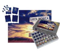 puzzleYOU : Smart Sorted® | Puzzle Photo 1000 pièces « Route 66 : Panneau Routier au Coucher du Soleil »
