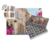 puzzleYOU : Smart Sorted® | Puzzle Photo 1000 pièces « Rue de la Vieille Ville d'Aix en Provence Un Jour d'été, France »