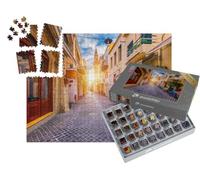 puzzleYOU : Smart Sorted® | Puzzle Photo 1000 pièces « Rues Le Long de la Vieille Ville de La Canée, Crète, Grèce »