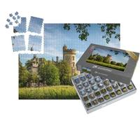 puzzleYOU : Smart Sorted® | Puzzle Photo 1000 pièces « Ruines du château de La Mothe-Chandeniers dans la région Nouvelle-Aquitaine, France, Europe »