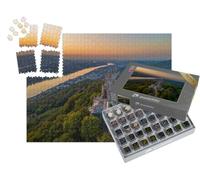 puzzleYOU : Smart Sorted® | Puzzle Photo 1000 pièces « Ruines du château médiéval de Drachenfels dans la vallée du Rhin près de Bonn »