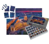 puzzleYOU : Smart Sorted® | Puzzle Photo 1000 pièces « Saint-Pétersbourg : Cathédrale de Kazan »
