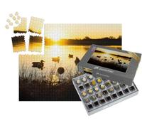 puzzleYOU : Smart Sorted® | Puzzle Photo 1000 pièces « Scènes de Chasse aux Canards »