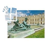 puzzleYOU : Smart Sorted® | Puzzle Photo 1000 pièces « Sculpture dans Le Jardin du château de Versailles avec Un Ciel Bleu, France »