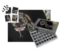 puzzleYOU : Smart Sorted® | Puzzle Photo 1000 pièces « Serpent Python à la Langue tirée »