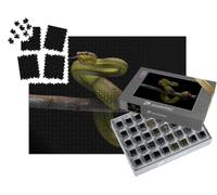 puzzleYOU : Smart Sorted® | Puzzle Photo 1000 pièces « Serpent venimeux, Reptile endémique de Java »