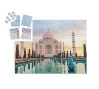 puzzleYOU : Smart Sorted® | Puzzle Photo 1000 pièces « Site Touristique Taj Mahal en Inde »