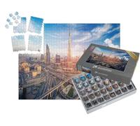 puzzleYOU : Smart Sorted® | Puzzle Photo 1000 pièces « Skyline de Dubaï avec la Belle Ville »