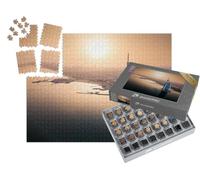 puzzleYOU : Smart Sorted® | Puzzle Photo 1000 pièces « Skyline de Dubaï en Bord de mer avec Un hôtel de Luxe »