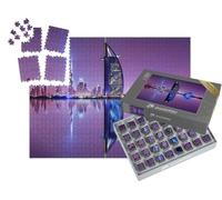 puzzleYOU : Smart Sorted® | Puzzle Photo 1000 pièces « Skyline de Dubaï la Nuit »