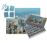 puzzleYOU : Smart Sorted® | Puzzle Photo 1000 pièces « Skyline de Dubai Marina et Palm Jumeirah, Émirats Arabes Unis »