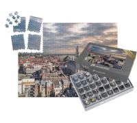 puzzleYOU : Smart Sorted® | Puzzle Photo 1000 pièces « Skyline de l'historique Grand Place du Général-de-Gaulle, Lille »