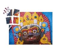 puzzleYOU : Smart Sorted® | Puzzle Photo 1000 pièces « Statue de Kaal Bhairav sur la Place Durbar de Katmandou, Népal »