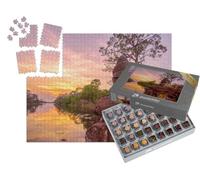 puzzleYOU : Smart Sorted® | Puzzle Photo 1000 pièces « Statue Devant la Porte sud d'Angkor Thom, Cambodge »