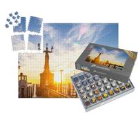 puzzleYOU : Smart Sorted® | Puzzle Photo 1000 pièces « Statue Imperia à Constance, lac de Constance, Allemagne »