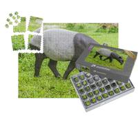 puzzleYOU : Smart Sorted® | Puzzle Photo 1000 pièces « Tapir se nourrissant de Grandes Plantes »