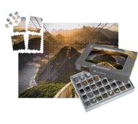 puzzleYOU : Smart Sorted® | Puzzle Photo 1000 pièces « Téléphérique du Pain de Sucre, Rio de Janeiro, Brésil »