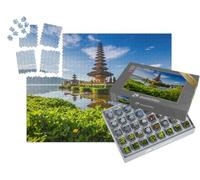 puzzleYOU : Smart Sorted® | Puzzle Photo 1000 pièces « Temple de Beratan-Tempel, île de Bali, Indonésie »