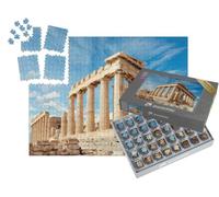 puzzleYOU : Smart Sorted® | Puzzle Photo 1000 pièces « Temple du Parthénon en Plein Jour, Acropole, Athènes, Grèce »