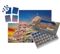 puzzleYOU : Smart Sorted® | Puzzle Photo 1000 pièces « Temple Kapaleeshwarar, Chennai, Tamil Nadu, Inde du Sud »