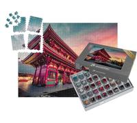 puzzleYOU : Smart Sorted® | Puzzle Photo 1000 pièces « Temple Sensoju, à l'arrière-Plan la Tokyo Skytree »