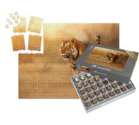 puzzleYOU : Smart Sorted® | Puzzle Photo 1000 pièces « Tigre dans Son Habitat Naturel en Inde »