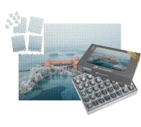 puzzleYOU : Smart Sorted® | Puzzle Photo 1000 pièces « Tour de garnison de Gedimina, Vieille Ville de Vilnius, Lituanie »