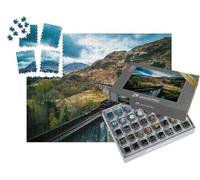puzzleYOU : Smart Sorted® | Puzzle Photo 1000 pièces « Train à Vapeur sur Le célèbre viaduc de Glenfinnan, Écosse »