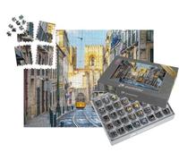 puzzleYOU : Smart Sorted® | Puzzle Photo 1000 pièces « Tramway de la Ligne 28 à Lisbonne, Portugal »