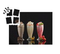 puzzleYOU : Smart Sorted® | Puzzle Photo 1000 pièces « Trois Verres de Cocktails de Milk-Shake Faits Maison »