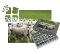 puzzleYOU : Smart Sorted® | Puzzle Photo 1000 pièces « Troupeau de Moutons »