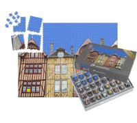 puzzleYOU : Smart Sorted® | Puzzle Photo 1000 pièces « Troyes (Aube, Champagne-Ardenne, France) - Vieilles Maisons à colombages »