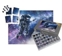 puzzleYOU : Smart Sorted® | Puzzle Photo 1000 pièces « Un Astronaute en Mission dans l'espace »