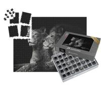 puzzleYOU : Smart Sorted® | Puzzle Photo 1000 pièces « Un Couple de Lions »