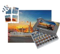 puzzleYOU : Smart Sorted® | Puzzle Photo 1000 pièces « Un éléphant avec des touristes au Wat Phra Kaew »
