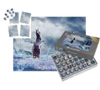 puzzleYOU : Smart Sorted® | Puzzle Photo 1000 pièces « Un Pingouin sur la Glace »