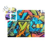 puzzleYOU : Smart Sorted® | Puzzle Photo 1000 pièces « Under Ground Art comme Art Abstrait du Graffiti »