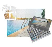 puzzleYOU : Smart Sorted® | Puzzle Photo 1000 pièces « Une baignade dans la Piscine Le Matin »