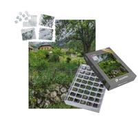 puzzleYOU : Smart Sorted® | Puzzle Photo 1000 pièces « Une Belle Vue sur Le Parc Naturel Régional du Massif des Bauges en France »