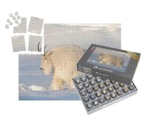puzzleYOU : Smart Sorted® | Puzzle Photo 1000 pièces « Une chèvre de Montagne dans Le Nord du Canada »