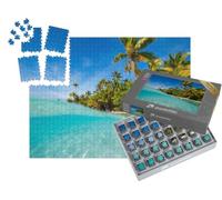 puzzleYOU : Smart Sorted® | Puzzle Photo 1000 pièces « Une île One Foot à Couper Le Souffle dans Le Pacifique Sud »