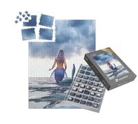 puzzleYOU : Smart Sorted® | Puzzle Photo 1000 pièces « Une sirène dans Une mer Mythique »